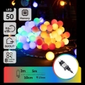 Aigostar - LED āra dekoratīvā virtene 50xLED/8 režīmi 5 m IP44 daudzkrāsaina