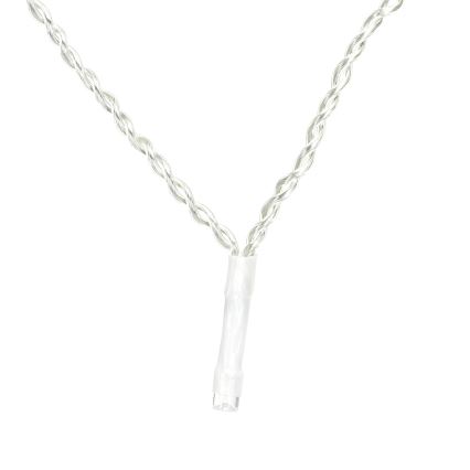 Aigostar - LED Āra dekoratīva virtene 75xLED/6W/230V 15x0,6m IP44 silti balta