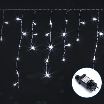 Aigostar - LED Āra dekoratīva virtene 75xLED/6W/230V 15x0,6m IP44 vēsi balts