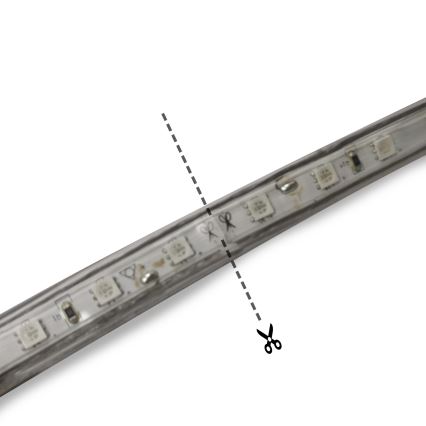 Aigostar - LED Āra josla 50m LED/300W/230V zila IP65