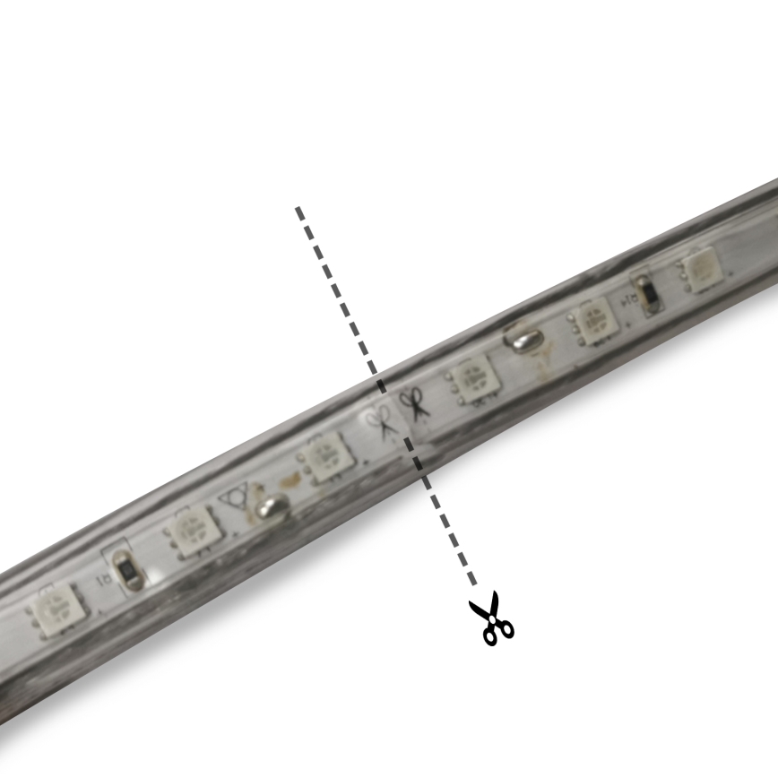 Aigostar - LED Āra josla 50m LED/300W/230V zila IP65