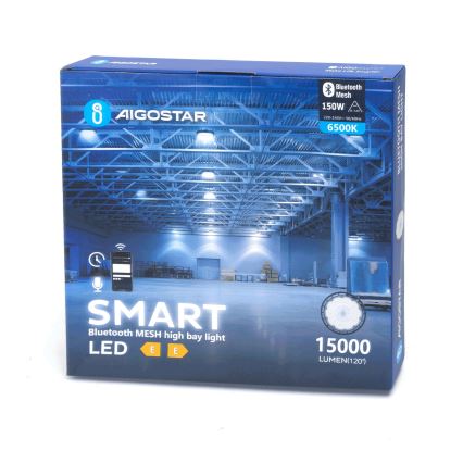 Aigostar - LED Lielas slodzes aptumšojama āra lampa MESH High Bay LED/150W/230V 6500K IP65