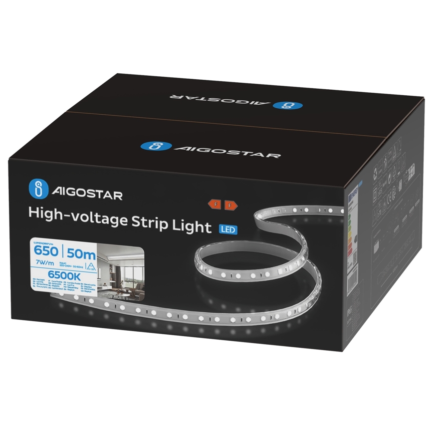 Aigostar - LED āra lente 50m LED/350W/230V 6500K IP65