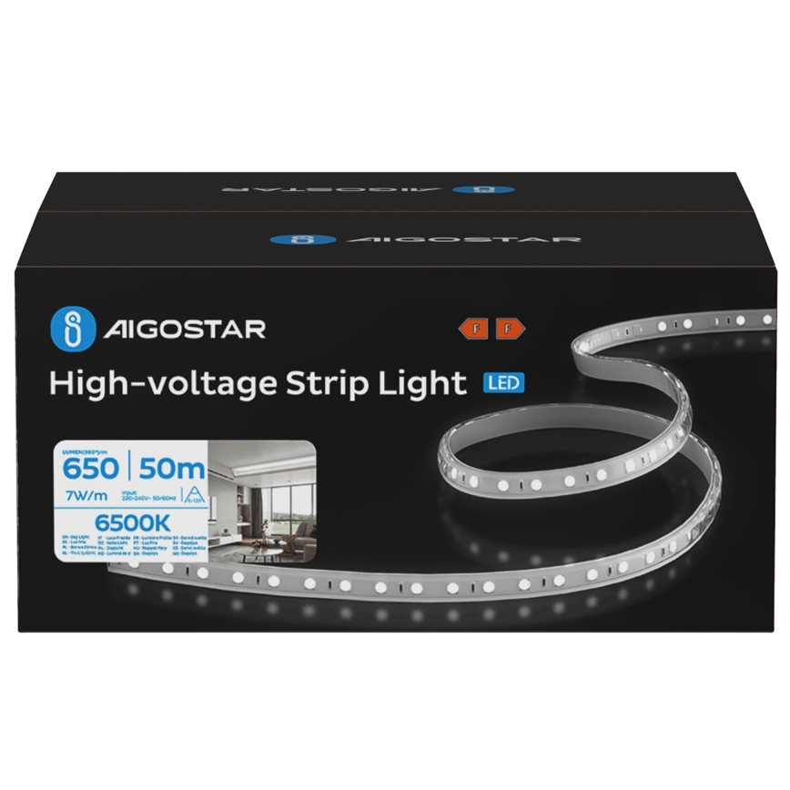 Aigostar - LED āra lente 50m LED/350W/230V 6500K IP65