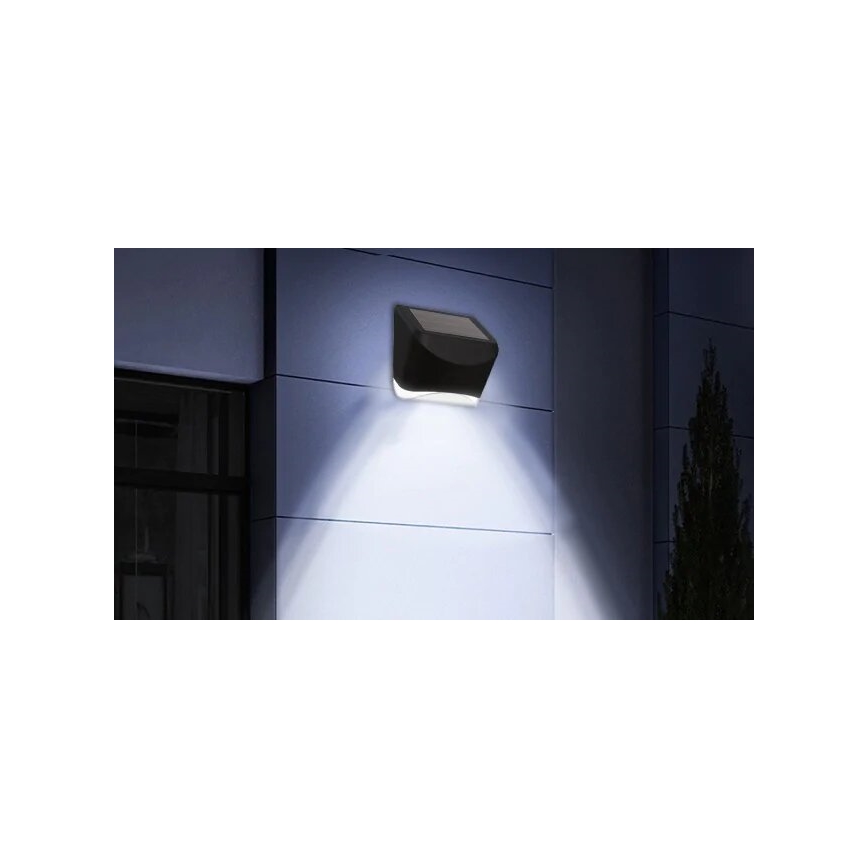 Aigostar - LED Āra saules enerģijas lampa ar sensoru LED/0,12W/2V IP44