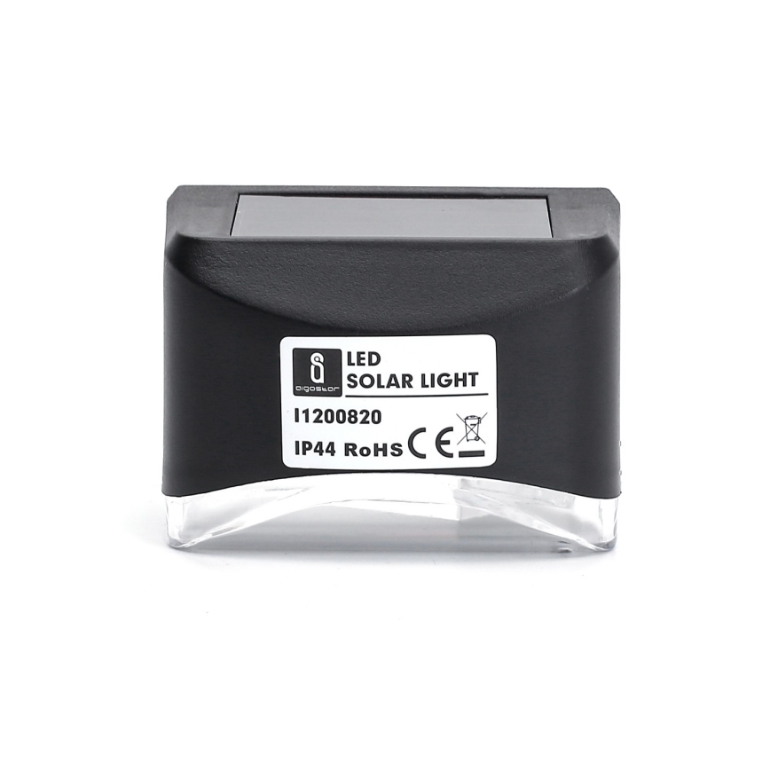 Aigostar - LED Āra saules enerģijas lampa ar sensoru LED/0,12W/2V IP44