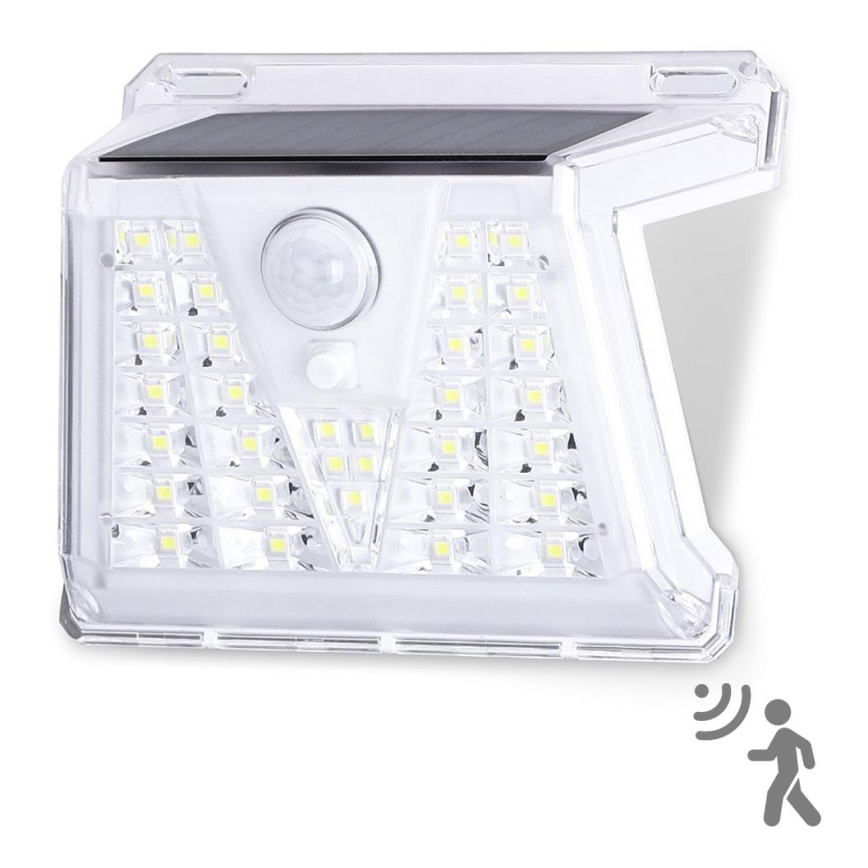 Aigostar - LED Āra saules enerģijas lampa ar sensoru LED/1,48W/3,7V IP65 1200 mAh