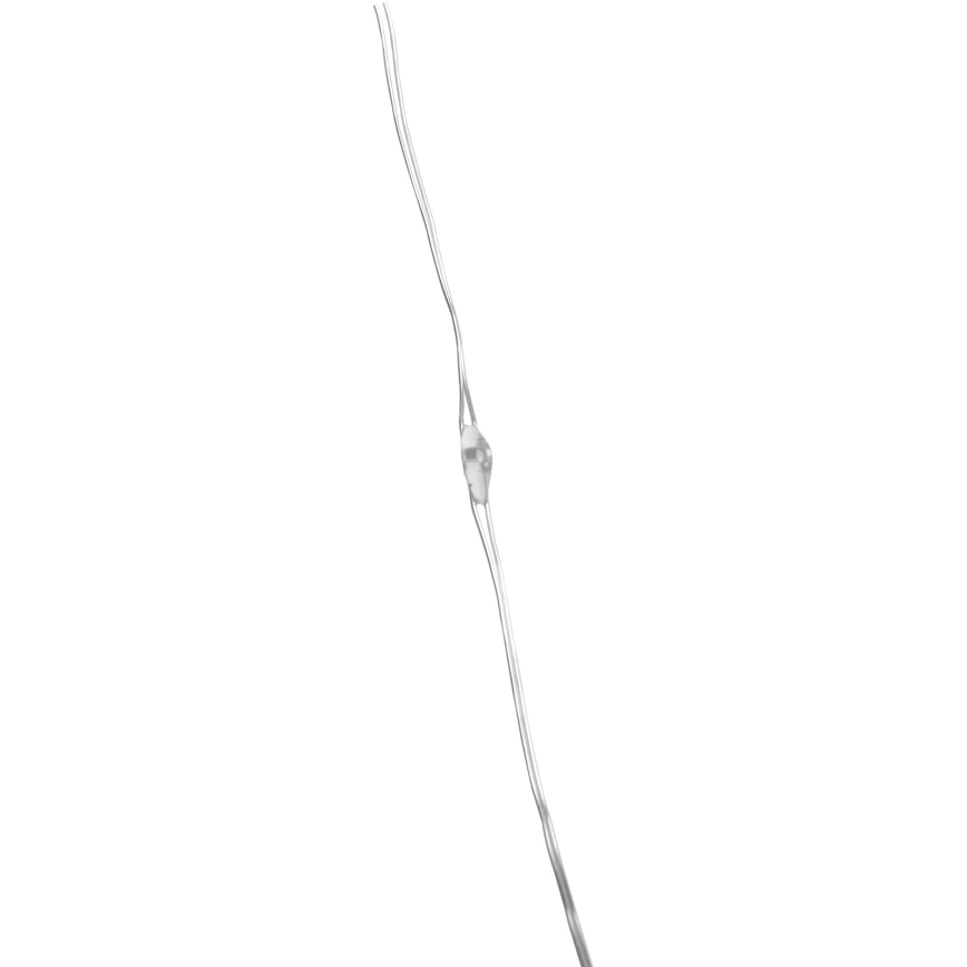 Aigostar - LED āra virtene 100xLED/8 režīmi/3xAA 10,3m IP44 aukstā balta
