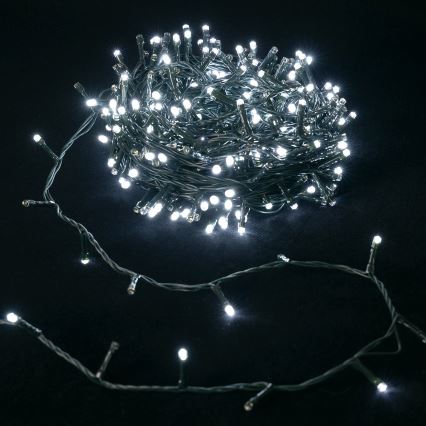 Aigostar - LED āra virtene 100xLED/8 funkcijas 3xAA 5,3 m IP44 auksti balta