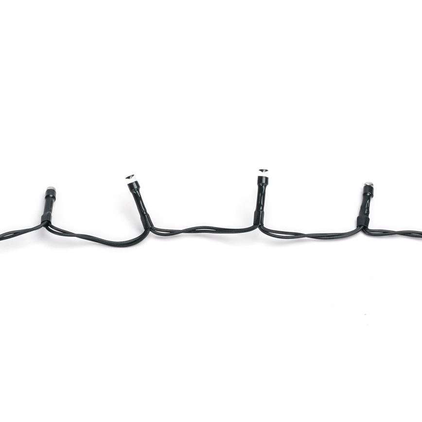 Aigostar - LED āra virtene 100xLED/8 funkcijas 3xAA 5,3 m IP44 auksti balta