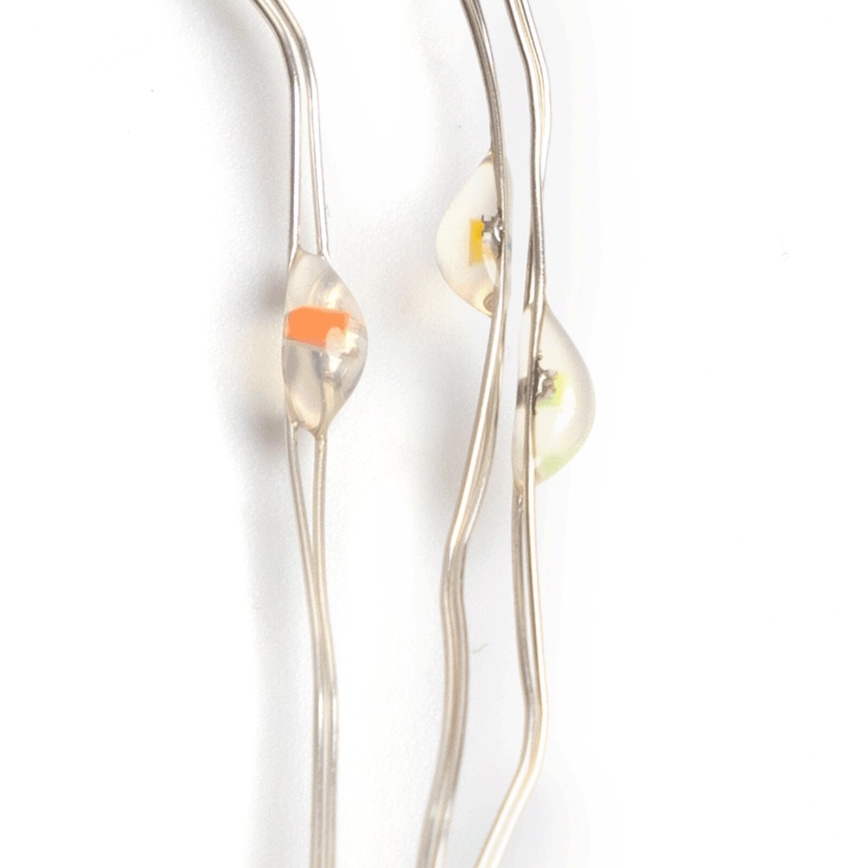 Aigostar - LED āra virtene 100xLED/8 funkcijas/3xAA10,3m IP44 daudzkrāsaina