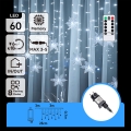Aigostar - LED āra virtene 120xLED/8 režīmi 3x0,7m IP44 auksti balta + tālvadība