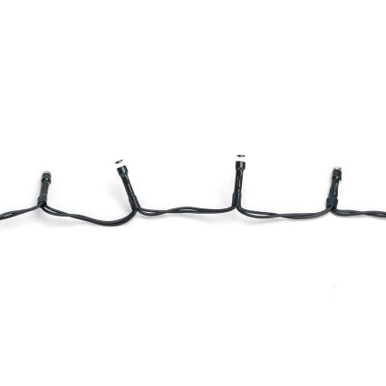 Aigostar - LED āra virtene, 300 LED, 8 režīmi, 3xAA barošana, 15,3 m, IP44, daudzkrāsaina