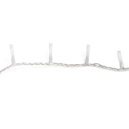 Aigostar - LED āra virtene 400 LED/8 režīmi, 20 m, IP44, silti balta