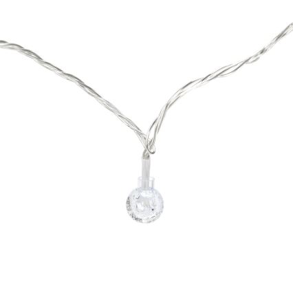 Aigostar - LED āra virtene, 50 LED, 8 apgaismojuma režīmi, 8 m, IP44, auksti balta