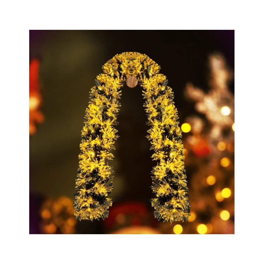 Aigostar - LED āra Ziemassvētku dekorācija 112xLED/3,6W/230V 2m IP44 siltā balta