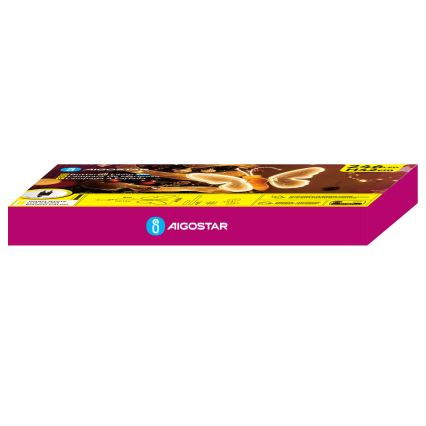 Aigostar - Āra LED dekorācija 246xLED/9W/230V 42 cm IP44 tauriņš/daudzkrāsains