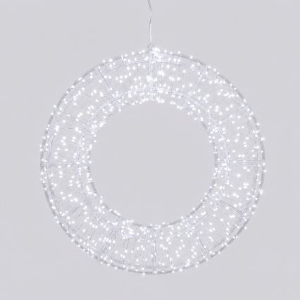 Aigostar - LED āra Ziemassvētku dekors 540xLED/6W/230V IP44 auksti balta 45 cm aplis
