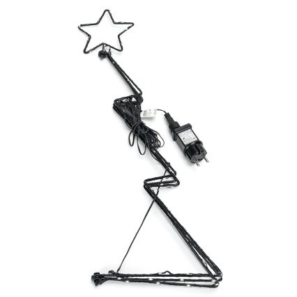 Aigostar - LED āra Ziemassvētku dekorācija LED/3,6W/230V 60 cm IP44 egle silti balta