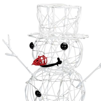 Aigostar - LED āra Ziemassvētku dekors LED/3,6W/31/230V 2700K 90 cm IP44 sniegavīrs