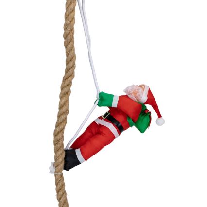 Aigostar - LED āra Ziemassvētku dekorācija LED/4xAA IP44 Santa Klauss ar izpletni