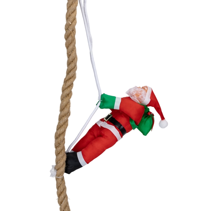 Aigostar - LED āra Ziemassvētku dekorācija LED/4xAA IP44 Santa Klauss ar izpletni