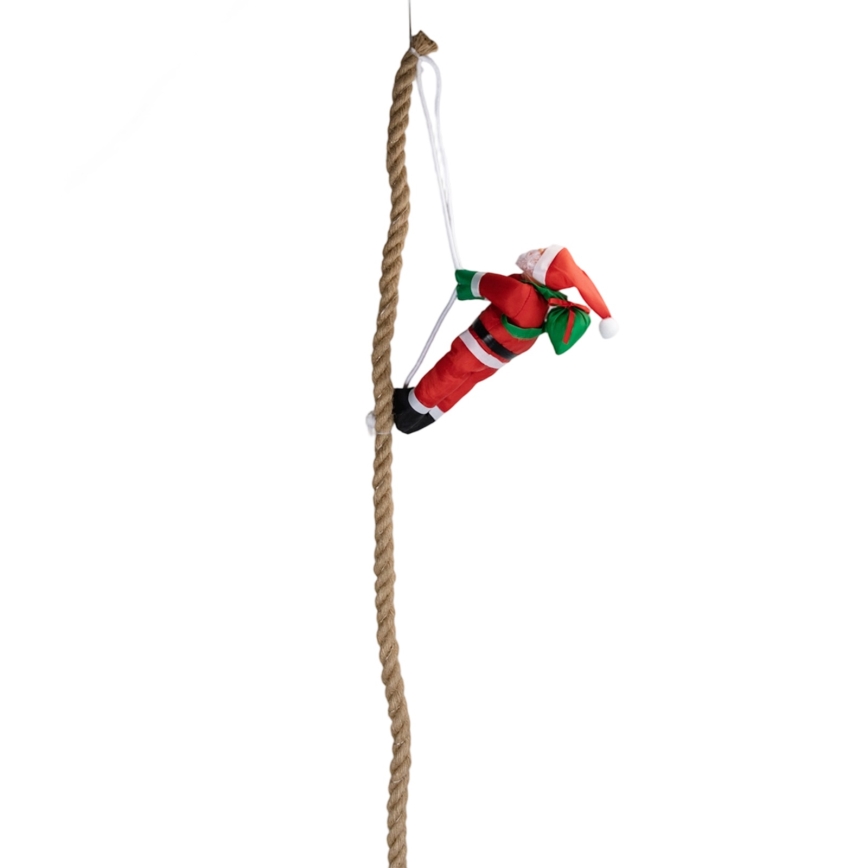 Aigostar - LED āra Ziemassvētku dekorācija LED/4xAA IP44 Santa Klauss ar izpletni