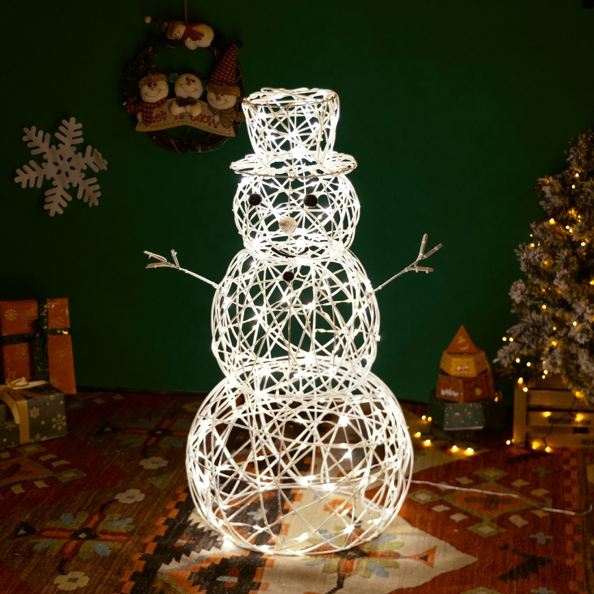 Aigostar - LED āra Ziemassvētku dekorācija LED/3,6W/31/230V 2700K 60 cm IP44 sniegavīrs