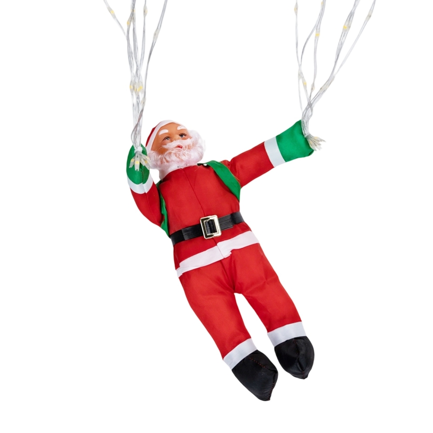 Aigostar - LED āra Ziemassvētku dekors LED/3xAA IP44 Santa Klauss