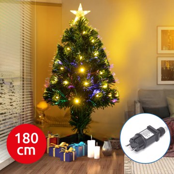 Aigostar - LED Āra Ziemassvētku eglīte LED/6W/230V 180 cm IP44 silti balta