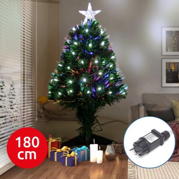 Aigostar - LED Āra Ziemassvētku eglīte LED/6W/230V 180 cm IP44 vēsi balts