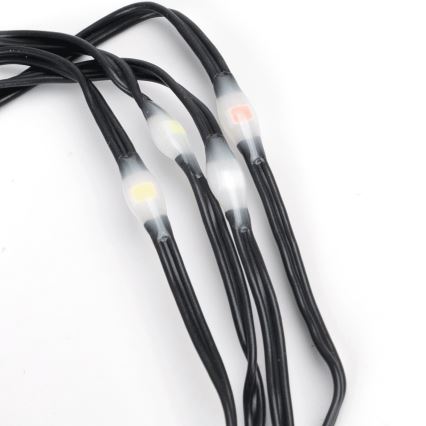 Aigostar -LED āra Ziemassvētku gaismas virtene 150xLED/8 režīmi 3xAA 15,3m IP44 daudzkrāsains