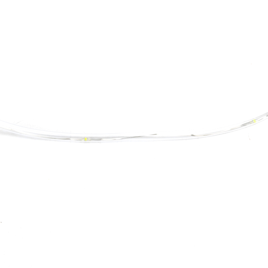 Aigostar - LED Āra Ziemassvētku gaismas virtene 50xLED/8 režīmi 3xAA 5,3m IP44 daudzkrāsains