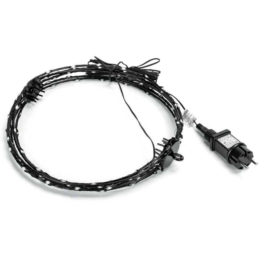 Aigostar - LED Āra Ziemassvētku rotājums 3,6W/230V lode 30cm IP44 vēsi balts