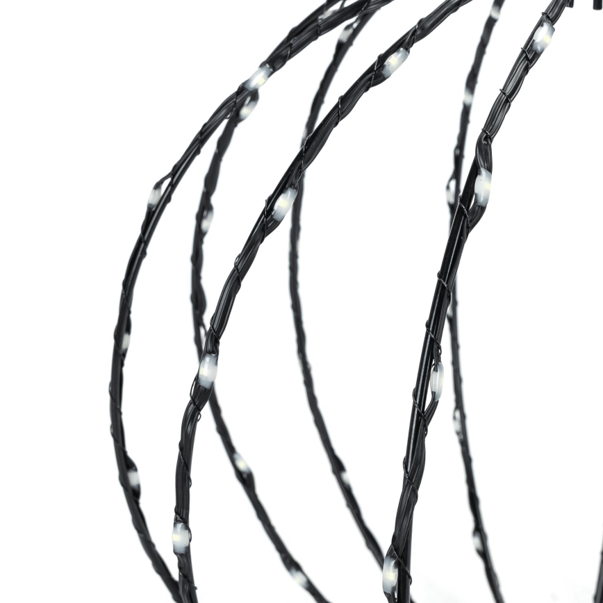 Aigostar - LED Āra Ziemassvētku rotājums 3,6W/230V lode 30cm IP44 vēsi balts