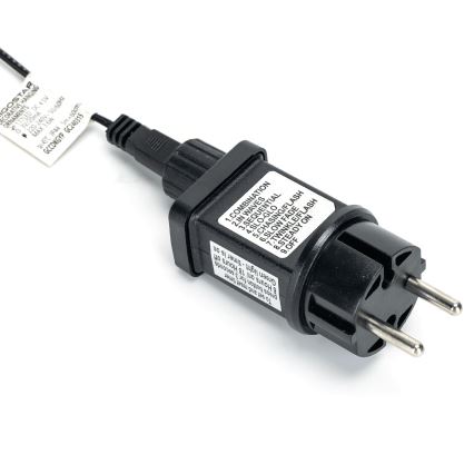 Aigostar - LED Āra Ziemassvētku rotājums 3,6W/230V lode 30cm IP44 vēsi balts