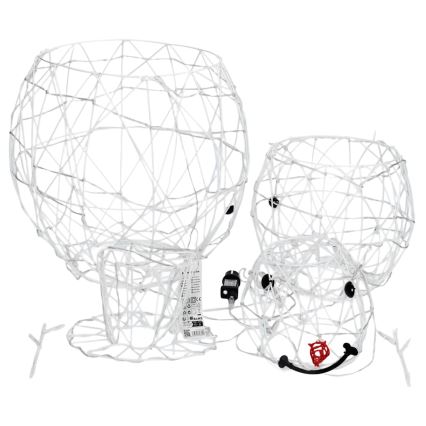 Aigostar - LED Āra Ziemassvētku rotājums 3,6W/31/230V 6500K 120cm IP44 sniegavīrs