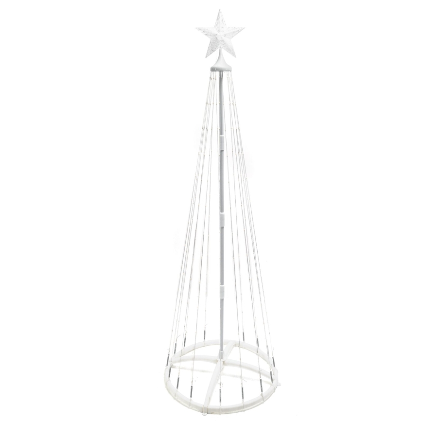 Aigostar - LED Āra Ziemassvētku rotājums LED/3,6W/230V 120 cm IP44 vēsi balts
