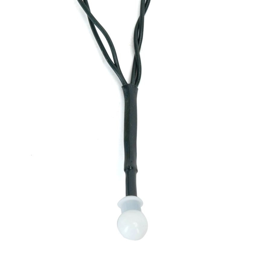 Aigostar - LED āra Ziemassvētku virtene 100xLED/8 režīmi 3xAA 10,3m IP44 siltā balta