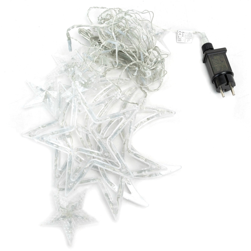 Aigostar - LED āra virtene 120xLED/6W/230V/8 funkcijas, 3x0,6m, IP44, auksti balta, ar tālvadības pulti