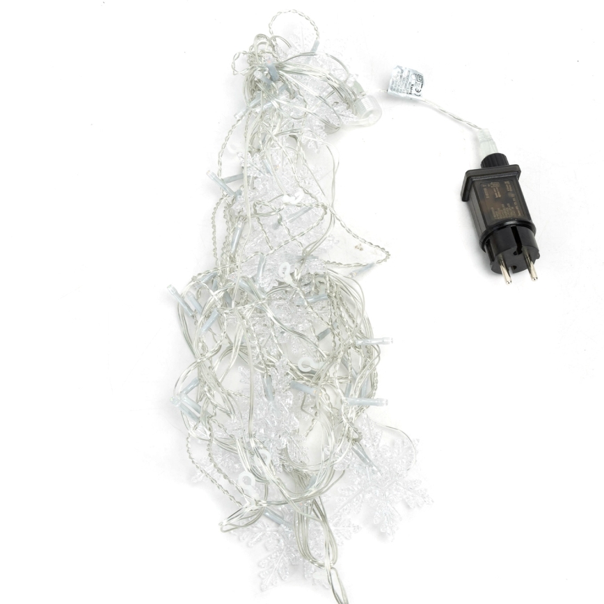 Aigostar - LED āra virtene 120xLED/8 režīmi 3x0,7m IP44 auksti balta + tālvadība