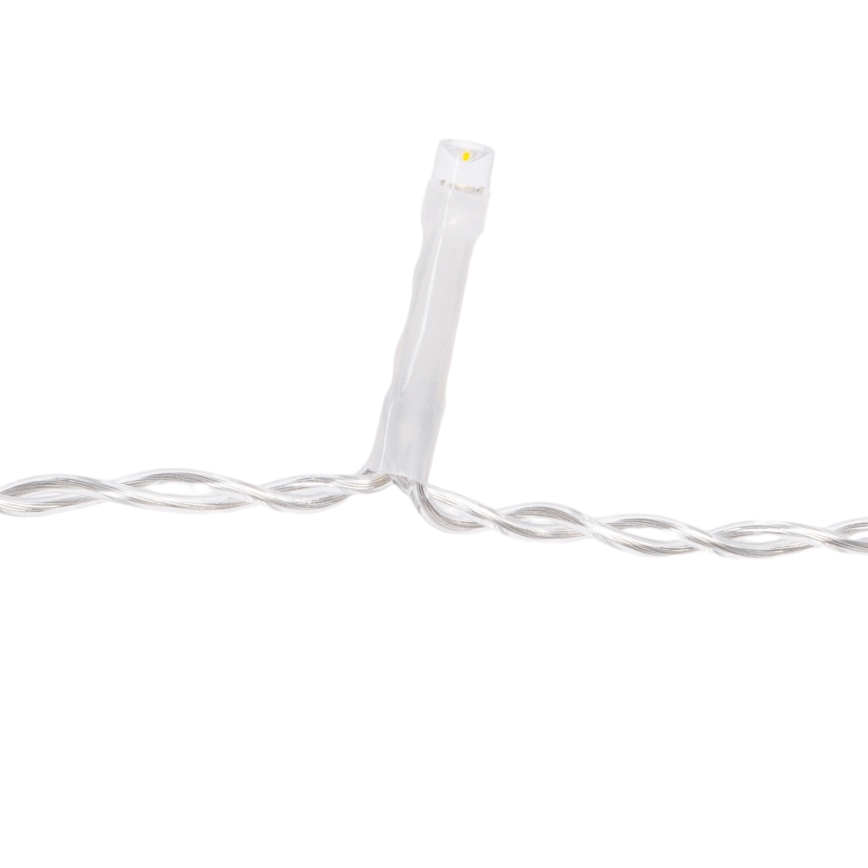 Aigostar - LED āra ziemassvētku virtene 120 LED/8 režīmi 3xAA 3,9x1,2m IP44 daudzkrāsaina