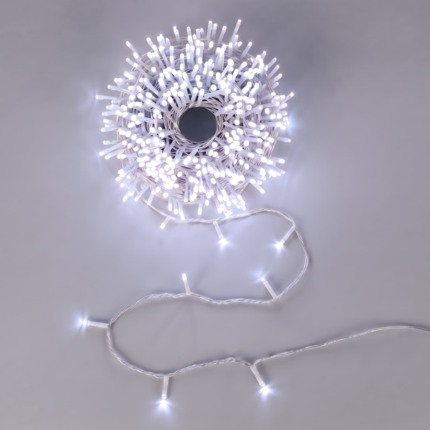 Aigostar - LED āra Ziemassvētku virtene 150xLED/8 funkcijas 3xAA 5,3m IP44 zila