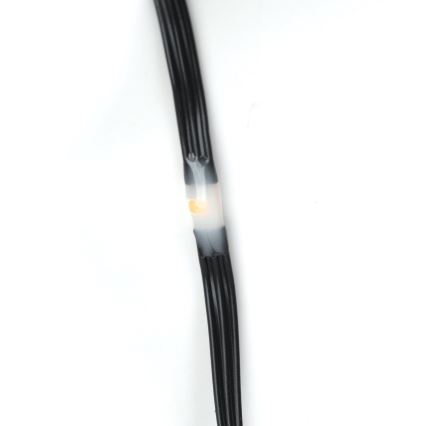 Aigostar -LED āra Ziemassvētku virtene 150xLED/8 režīmi 3xAA 15,3m IP44 siltā balta