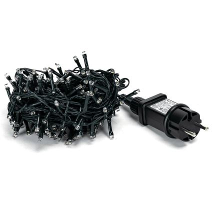 Aigostar - LED āra Ziemassvētku virtene, 200 LED, 8 režīmi, 13 m, IP44, silti balta