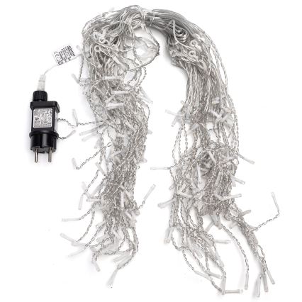 Aigostar - LED āra Ziemassvētku virtene 200xLED/8 funkcijas 10x0,4m IP44 siltā balta