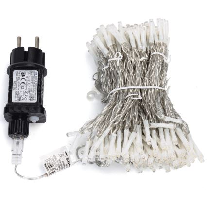 Aigostar - LED āra Ziemassvētku virtene 234xLED/8 režīmi 1,2x1,8 m IP44 siltā balta