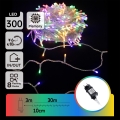 Aigostar - LED āra Ziemassvētku virtene 300 LED, 8 gaismas režīmi, 33 m, IP44, daudzkrāsaina