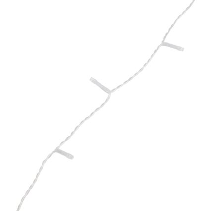 Aigostar - LED āra Ziemassvētku virtene 300xLED/8 režīmi 3x1m IP44 auksti balta + tālvadība