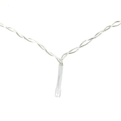 Aigostar - LED āra  virtene 300xLED/8 gaismas režīmi 3x1m IP44 siltā balta + tālvadības pults